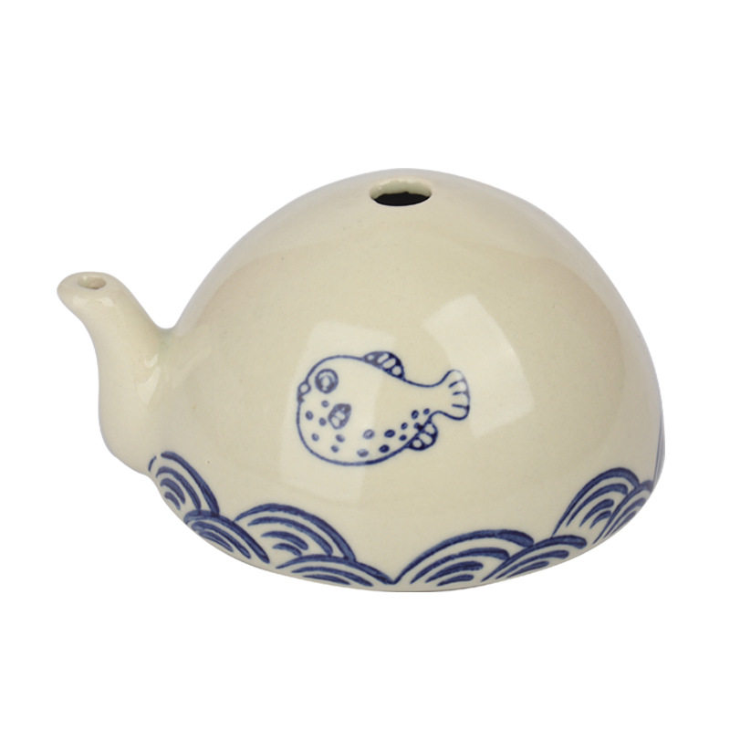 Jingdezhen Ceramic Inkstone Drop Four Treasures of the Study Water Drop Grinding Ink Strips Calligraphy Calligraphy and Painting Chinese Painting Grinding Ink Inkstone Dripper