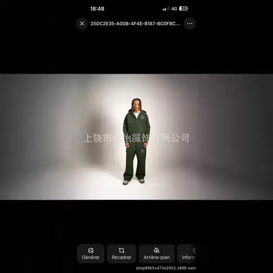 2025 New Trendy Brand Cross-Border Zipper Sweatshirt Printing Suit