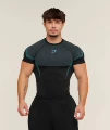 Short sleeves - blue