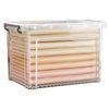 Transparent Storage Box Large Capacity Super Large Household Wardrobe Clothes Plastic Organiser Toy Trunk Storage Box