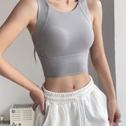 Professional Gather Sports Underwear Women's Anti-sagging Fitness Training Quick-drying Running High-strength Shock-absorbing Yo