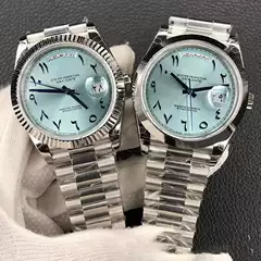Gs Factory Labor Home Eastern Sunday Mechanical Watch Middle Eastern Text Dial Calendar Week Display Men's Watch