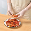 Wanli Disposable Pvc Gloves, Thickened, Food-Grade, Catering, 100 Pieces, Kitchen Dishwashing, Durable Massage Gloves