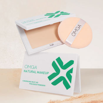 Authentic Powder Cake Setting Powder Loose Powder Long-Lasting Oil Control Concealer Waterproof and Sweat-Proof Women's Dry and Wet Dual-Use Makeup Powder for Mixed Oily Skin