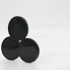 REGAIL Wholesale Tennis Ball Tubes | PVC Clear Canister with Black Lid