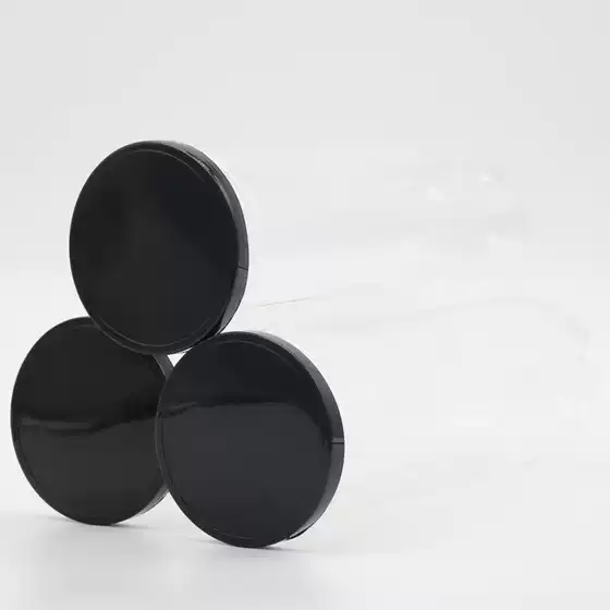 Regail Manufacturer Tennis Tube Wholesale Tennis Tube Pvc Transparent Tube Tennis Can Black Lid