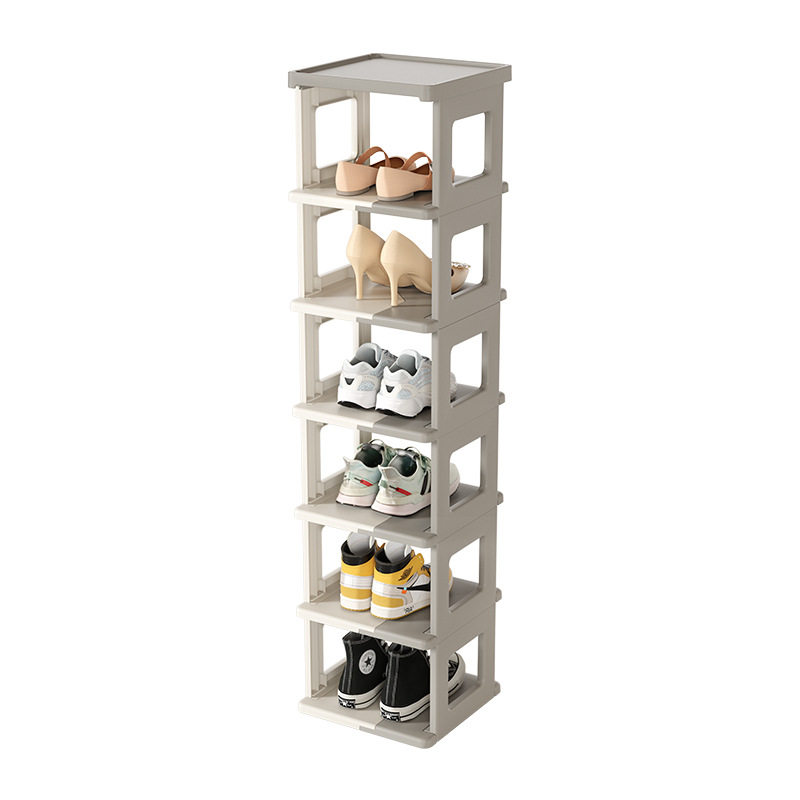 Household Installation-Free Foldable Space-Saving Multi-Layer Kitchen Storage Rack Floor-Standing Household Bathroom Living Room Snack Storage Rack