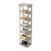 Household Installation-Free Foldable Space-Saving Multi-Layer Kitchen Storage Rack Floor-Standing Household Bathroom Living Room Snack Storage Rack