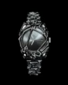 Black dial calendar magnification