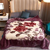 2025 New Double Thickened Raschel Blanket Autumn and Winter Adult Single and Double Blanket Gift Pre-wedding Wholesale