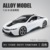 1:22 BMW i8 белый