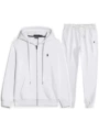 Zipper white suit black label