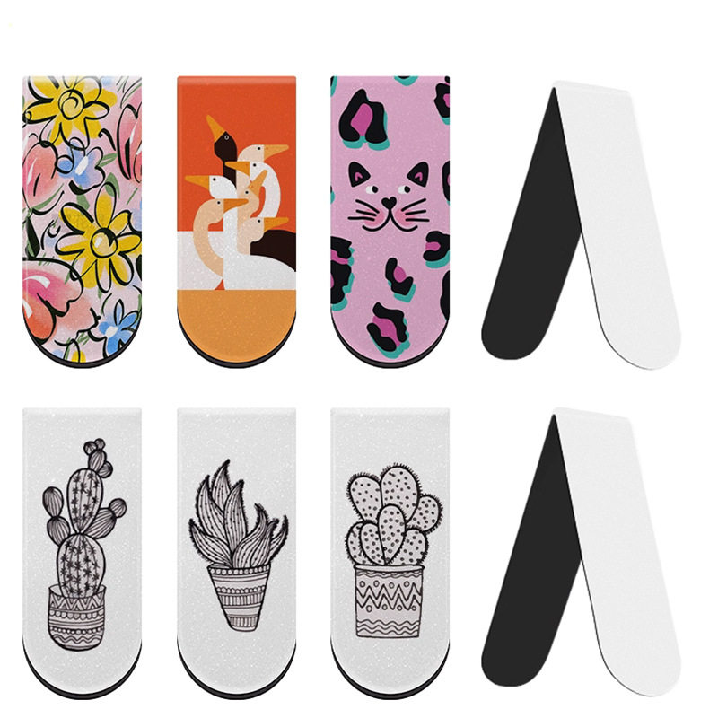 Thermal Transfer Sublimation Magnetic Magnetic Bookmark Blank Bookmark Picture Printing DIY Blank Consumables Wholesale