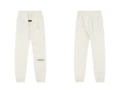 2359 Oatmeal Gray Pants with Flocked Letters