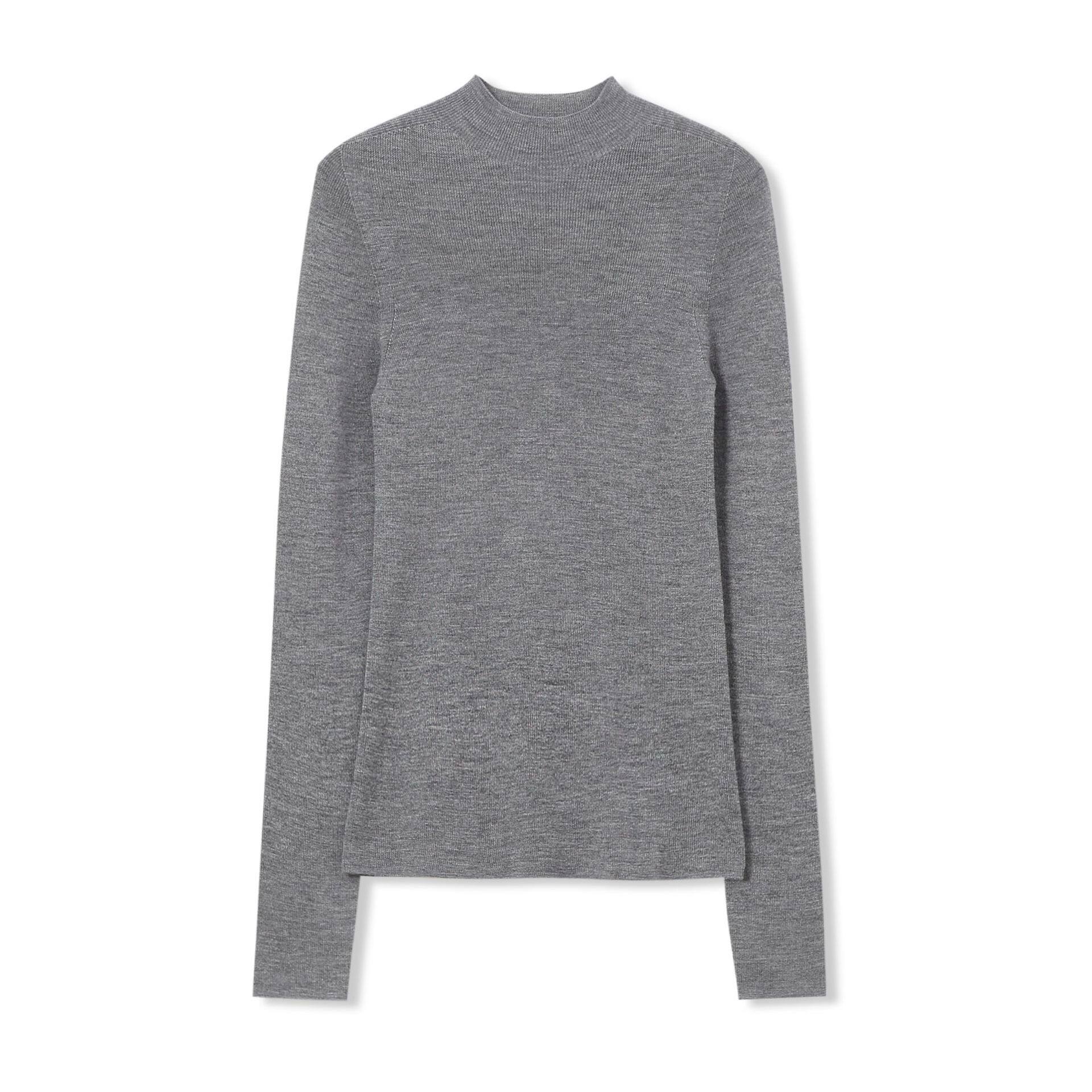 美丽诺羊毛！德国无缝扬子纱打底针织衫秋季半高领修身内搭上衣女