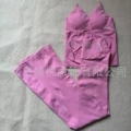 Light lotus pink vest and trousers suit