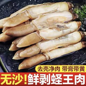 Fresh Frozen King Clam Meat Fresh Bamboo Shellfish Seafood King Meat 10 Pounds 10kg Commercial Wholesale