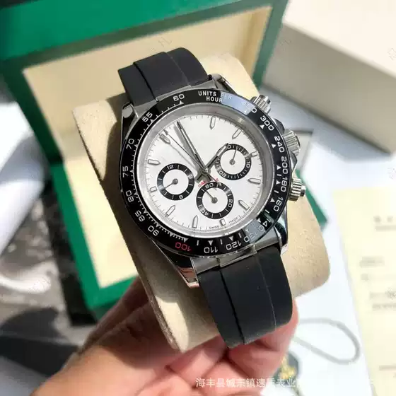 Cross-Border Foreign Trade Daytona Three-Eye Six-Pin Mechanical Watch Men's Steel Belt Multi-Function Belt Tape Fully Automatic Mechanical Watch
