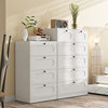Iron Chest of Drawers Bedroom Bedside Steel Storage Cabinet Living Room Organizing Cabinet Modern Simple Multi-Layer Drawer Storage Cabinet