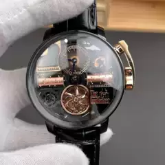 Men's Automatic Mechanical Skeleton Watch, Fully Automatic Mechanical Watch for Men