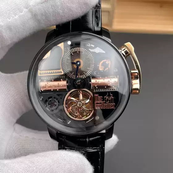 Men's Automatic Mechanical Skeleton Watch, Fully Automatic Mechanical Watch for Men