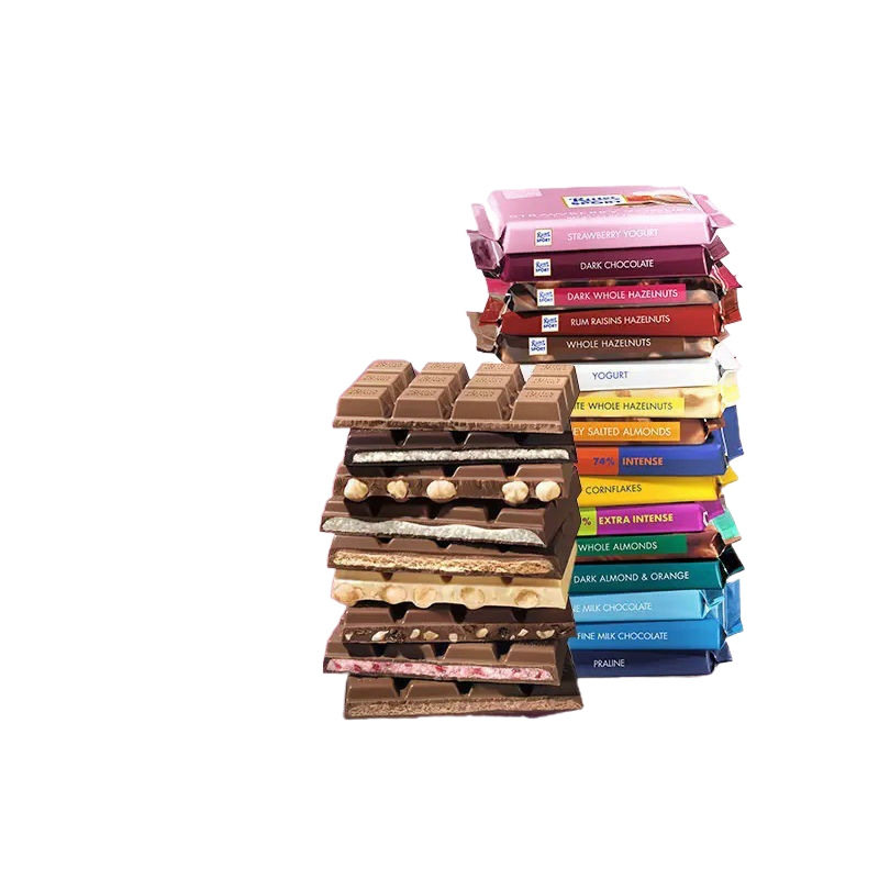 Rittersport Ritter Sport Sandwich Milk Chocolate/Pure Cocoa Butter Bars Snack Wholesale