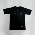 Nba tight short sleeve black