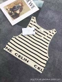 Striped black
