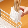 Hanging Drain Chopsticks Cage Kitchen Multifunctional Storage Rack Refrigerator Side Door Food Storage Box Factory Outlet