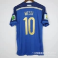 2014 argentina away jersey #10 + captain's armband