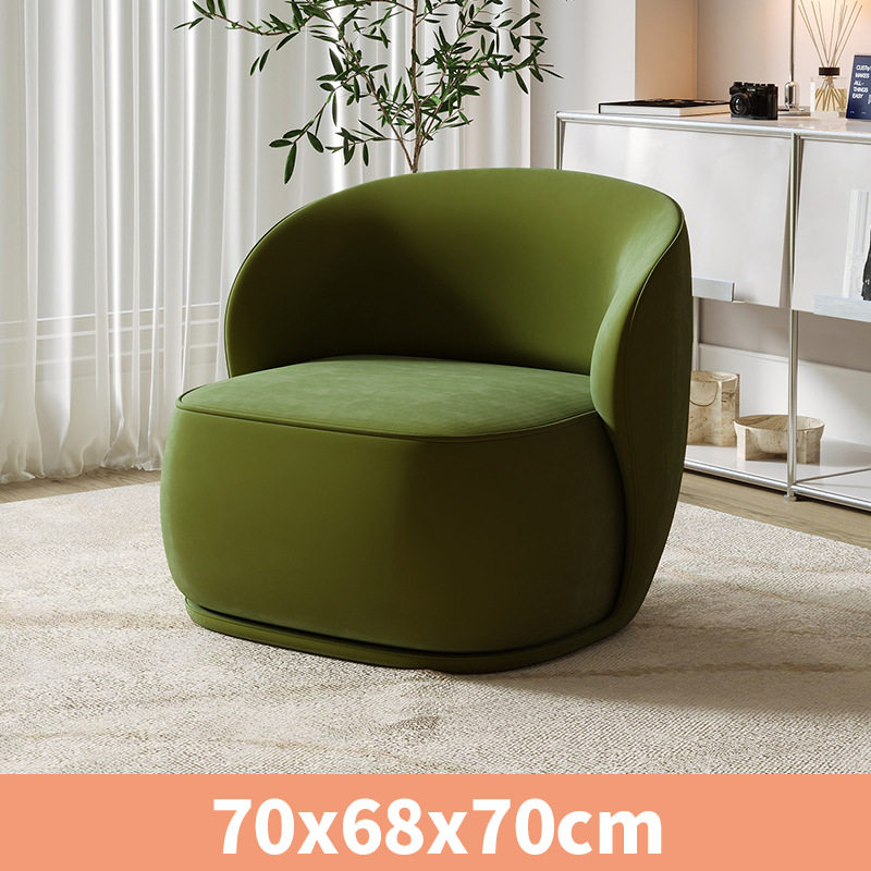 网红休闲酒店接待洽谈桌椅美容院休息区设计师单人沙发椅茶几组合