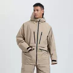 Ski Clothing Men's Tops Winter Outdoor Sports Double-Board Warm Breathable Waterproof Windproof Veneer Export Ski Clothing for Women
