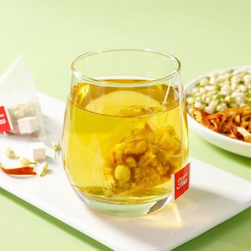 寻鲜岛茉莉花陈皮茯苓茶组合茶包体香传统生香泡茶养生茶官方店 - 图0