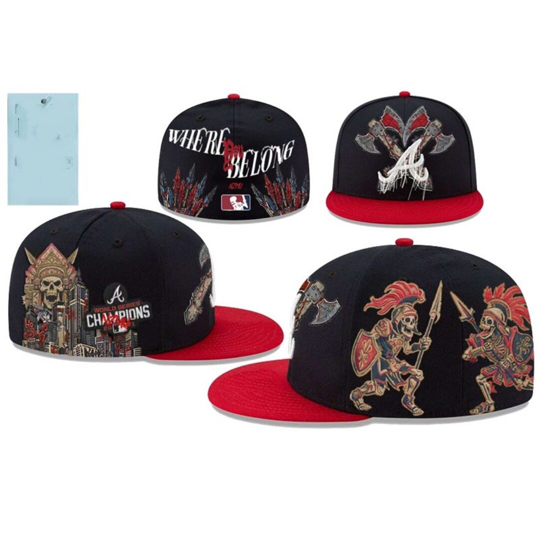 Foreign Trade Baseball League Cap Yankees Aaa Flat Brim 2025 Statue of Liberty Skull Style Cross-Border Size Flat Brim Cap
