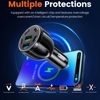 6 Ports USB Car Charger Type C Car Fast Charging Qc3.0 Pd Car Phone Charging Adapter