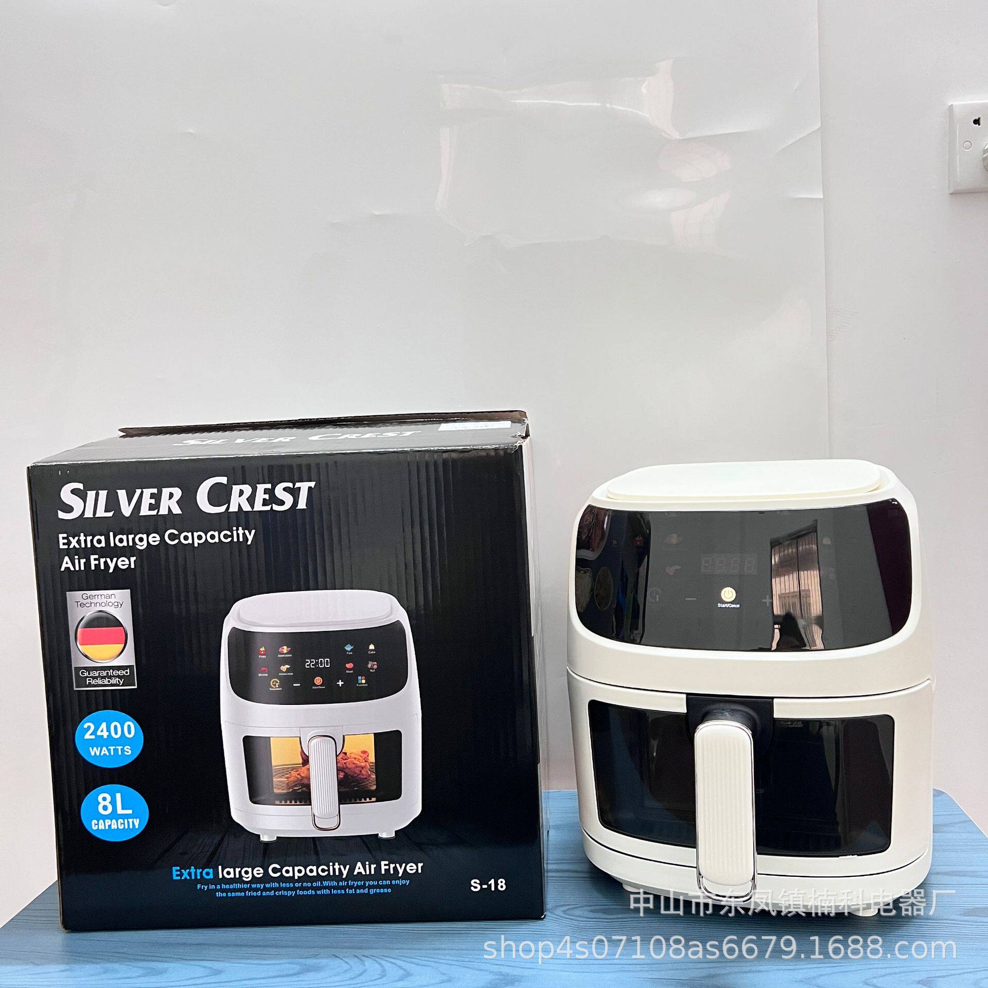 cross-border AirทอดSC Visual Air Fryerบ้าน 8Lขนาดใหญ่ความจุห...