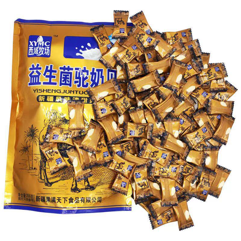 Mushroom camel milk shell 158g Xinjiang specialty Western ranch sea buckthorn camel milk slices dry snack Milk shell