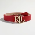 Red (2.8 wide RLL gold buckle)