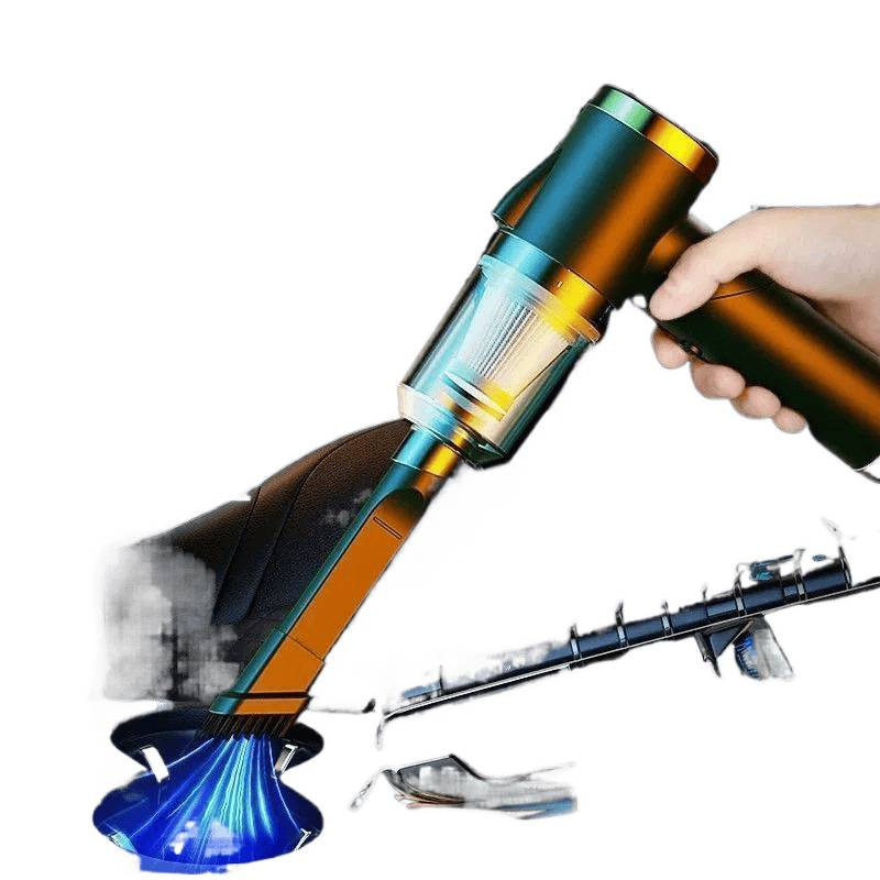 New Vacuum Cleaner Wireless Super Suction Blowing and Suction Multifunctional Small Rechargeable Home and Car Dual-Use Factory Cross-Border Wholesale