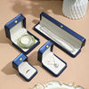 Crown Classy Pu Leather Jewelry Box Jewelry Necklace Gift Box Waist Ring Bracelet Bracelet Jewelry Packaging Box