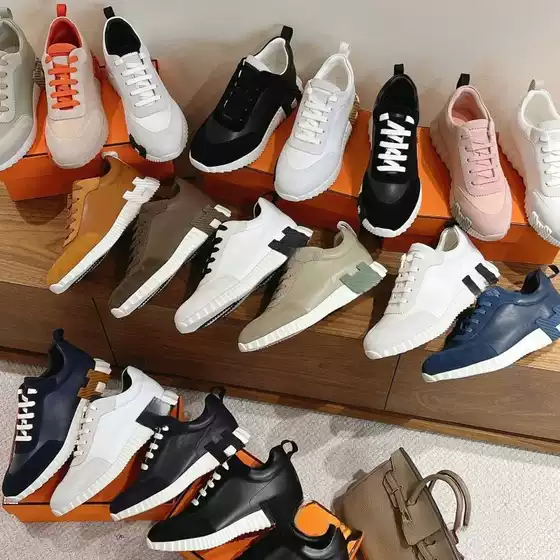 H Brand Fashion Casual Sports Shoes 2026 Early Spring New Genuine Leather Lace-Up Unisex Versatile Flat Running Shoes for Couples