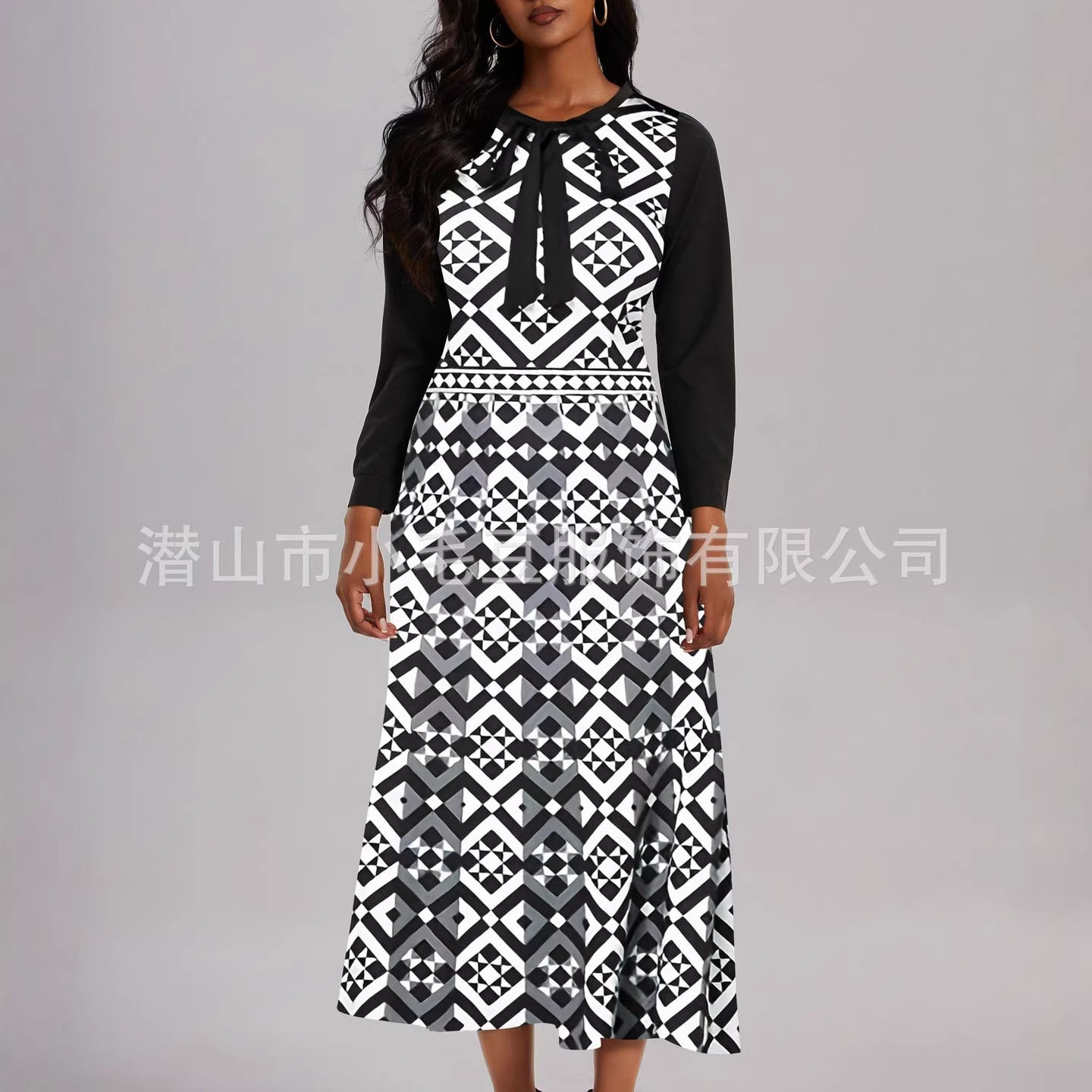 Elegant Floral Print Asymmetrical Dress Fashionable Patchwork Design Perfect for Parties and Special Occasions