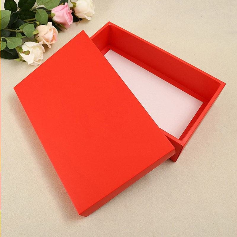 Underwear Heaven and Earth Cover Packaging Box Factory Direct Sales Colorful Three-Layer Corrugated Box Clothing Airplane Box Colorful Box Packaging