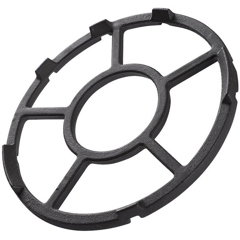 Universal Kitchen Gas Stove Stand Accessories, Gas Stove Auxiliary Cooking Boiler Rack, Non-Slip Cast Iron Anti-Shake Milk Pot Rack