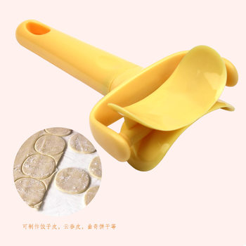 Factory wholesale dumpling skin cutting mold roller cookie cutter manual dumpling mold kitchen gadgets
