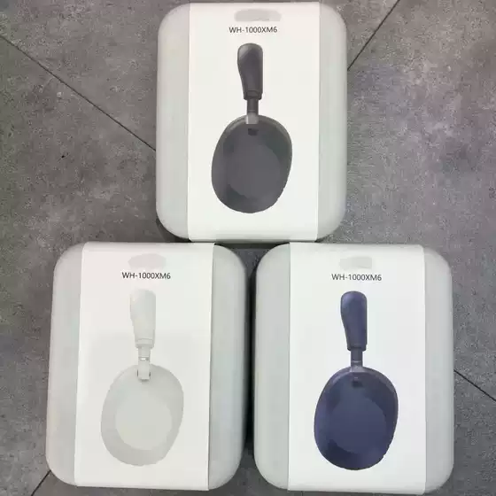 New Cross-Border Head-Mounted Bluetooth Headphones Wh-1000Xm6 Active Noise Reduction Anc Paper Pulp Box Headphones and Earphones