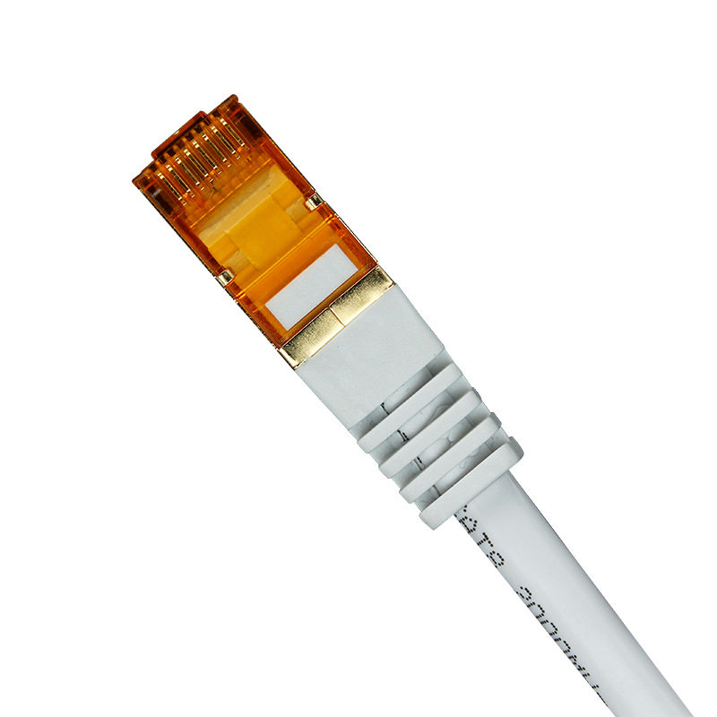 厂家批发万兆8类电脑网线 cat8万兆成品网络跳线八类屏蔽高速网线