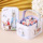 Подарочная коробка с ирисами Shanghai specialty big white Rabbit, детские воспоминания, классические ириски, свадебные сувениры, конфеты на День защиты детей mini 7