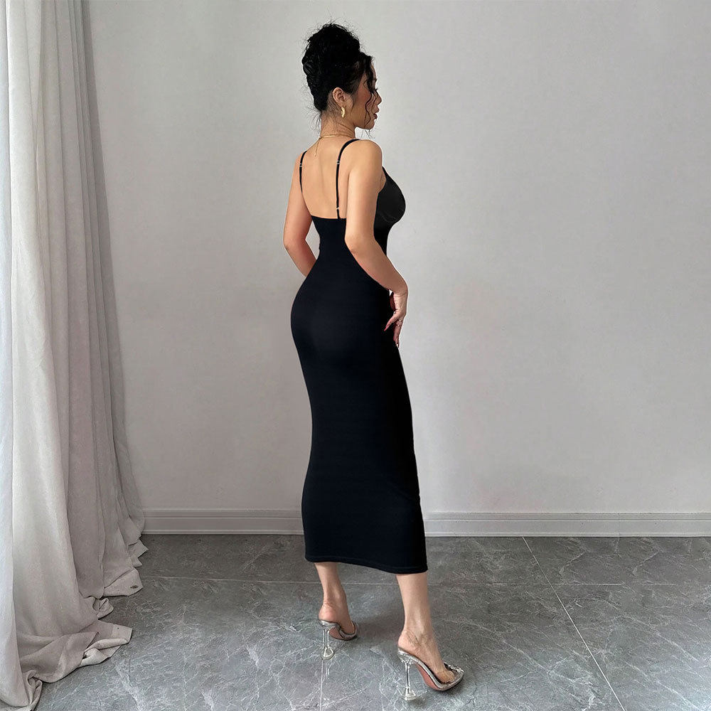 Summer Sleeveless Bodycon Dress Elegant Sexy Chic Design Perfect for Parties and Events Wholesale Available
