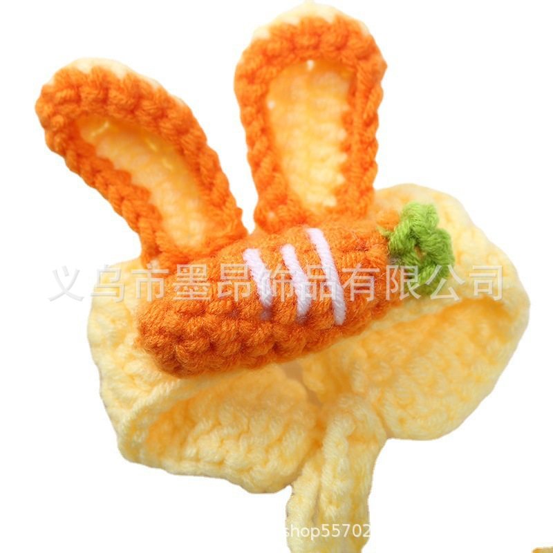 Hand-woven wool rabbit ear hand rope for male and female students couple bracelet children's creative gift bracelet bracelet jewelry